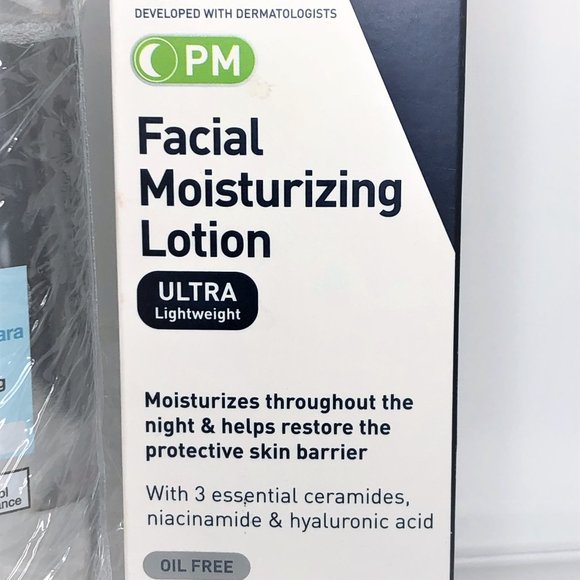 NEW-BUNDLE-Waterproof Removing Micellar Cleanser & CeraVe PM Moisturizer-SEALED! - Picture 8 of 8